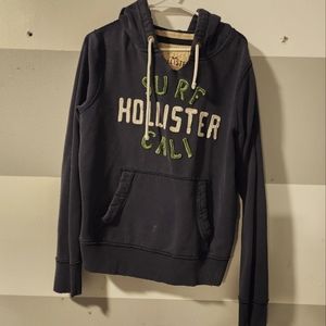 Hollister Navy Mens Large Hoodie